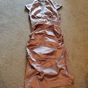 Nicole Miller satin dress